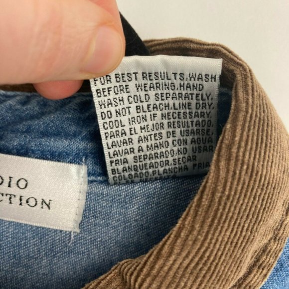 Studio Collection Women Front Button Shirt XL - Picture 9 of 12